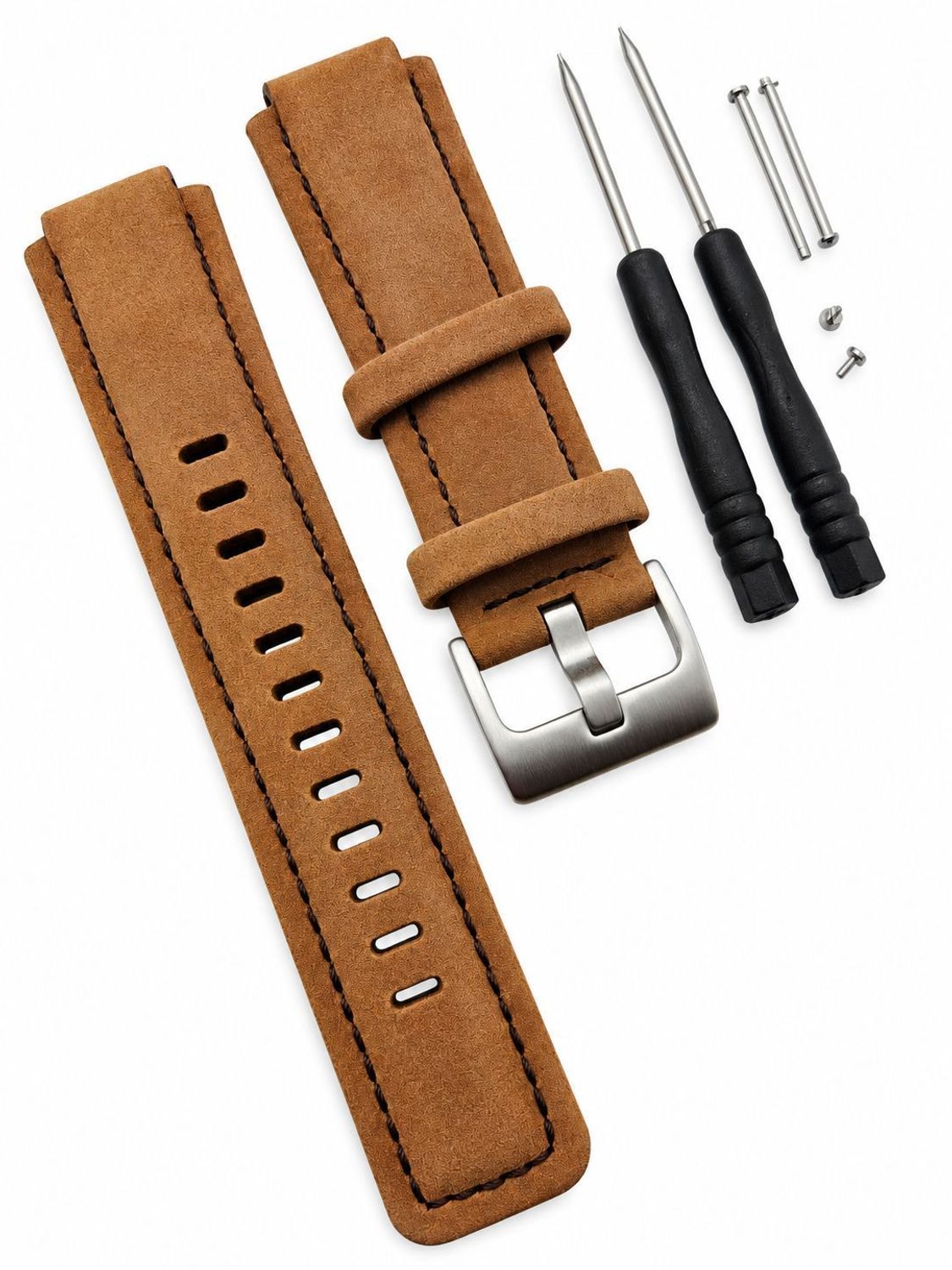 Brązowy pasek do zegarka Timex T2N720, T2P141, T2N722 – zamiennik.jpg